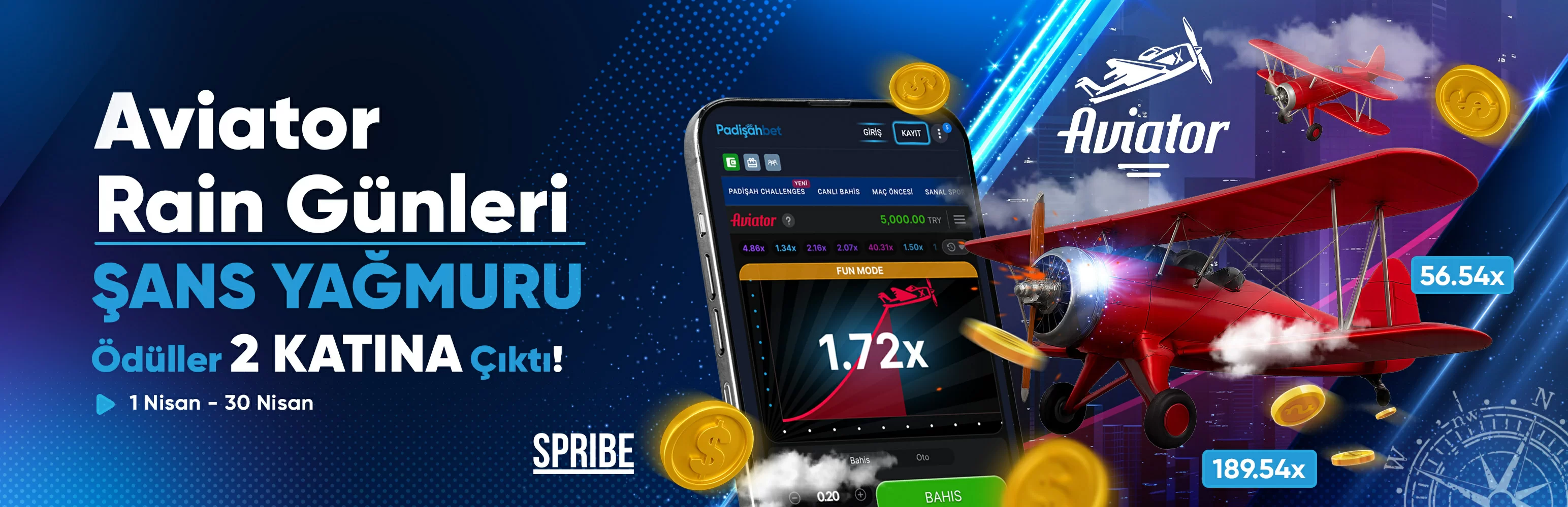 AVIATOR RAIN GUNLERI